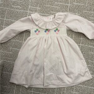 EUC Birthday Dress- Charming Pink Kids Dress with Balloon Detail